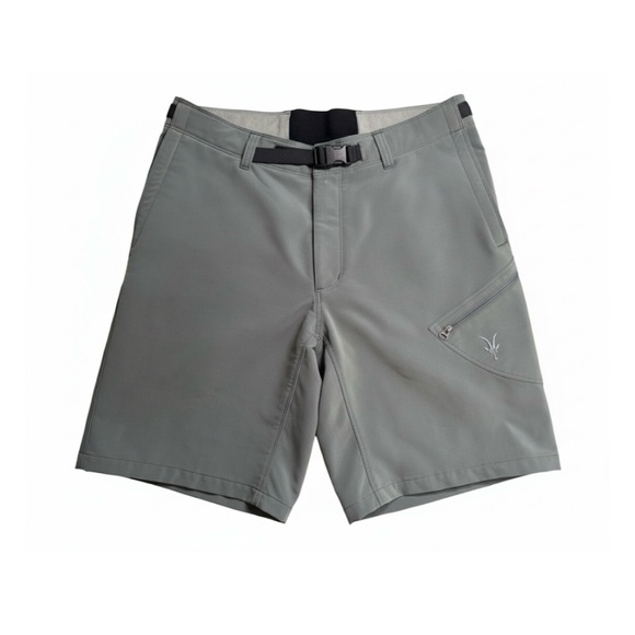 Men's Ibex Climawool-Cirrus Athletic Softshell Hiking Shorts - Picture 1 of 9